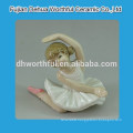 High quality ceramic room decoration in ballet girl shape